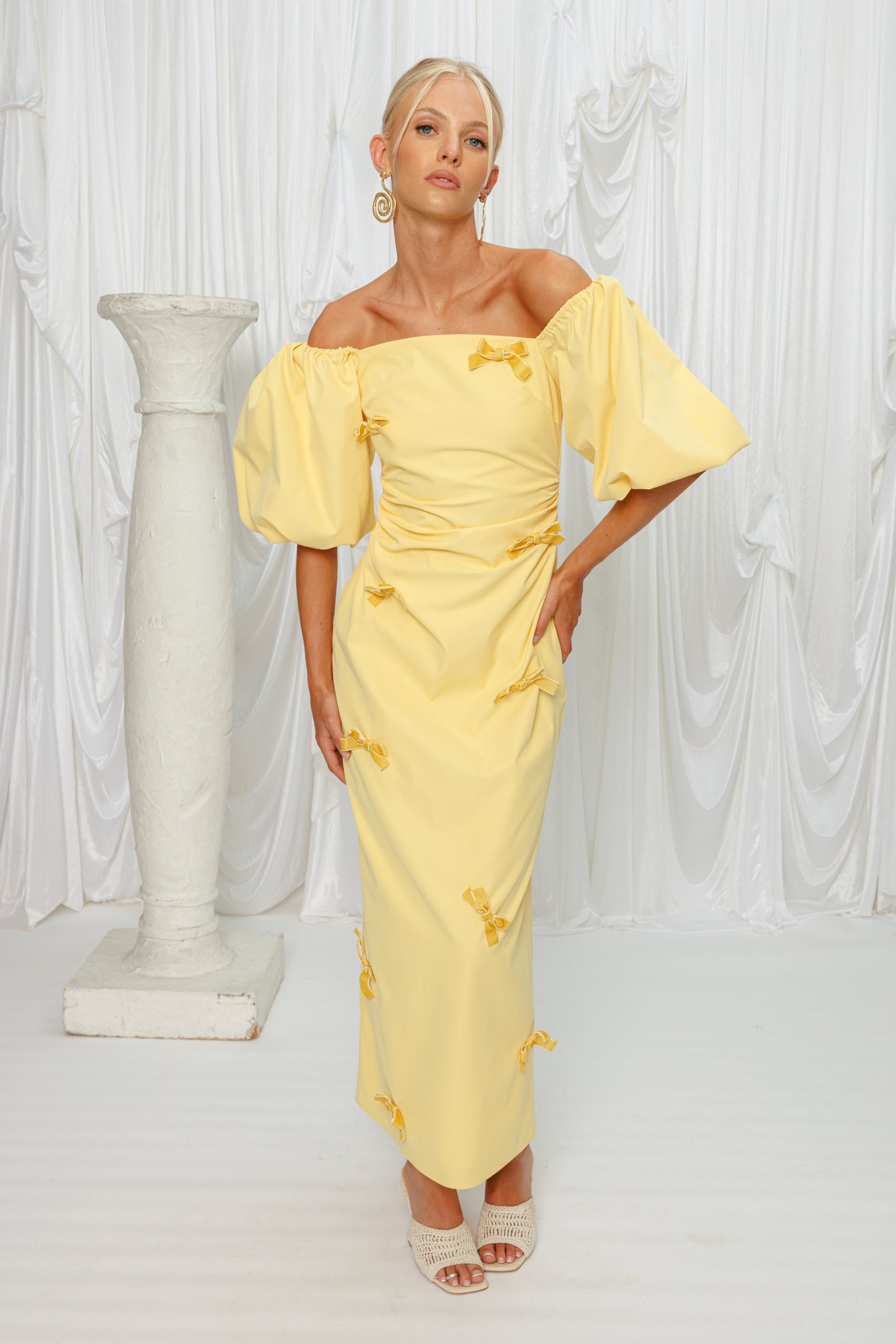 Amar Midi Dress - Butter