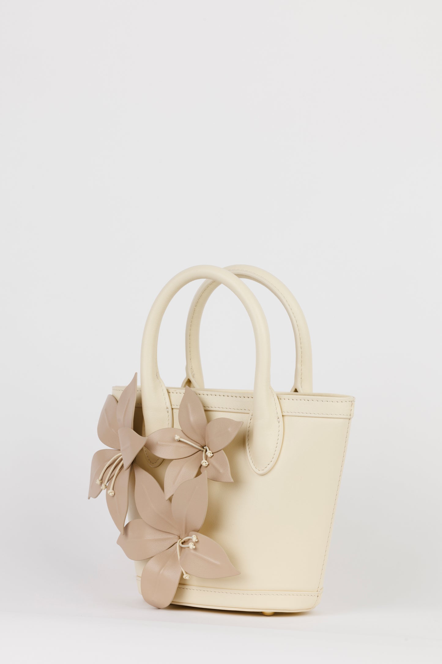 La Monada Flower Bag - Creme