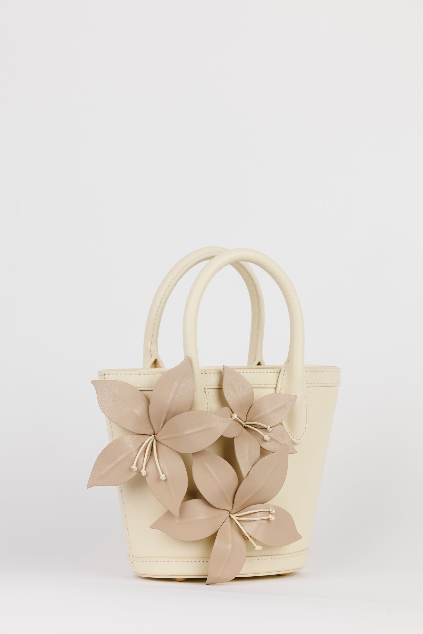 La Monada Flower Bag - Creme