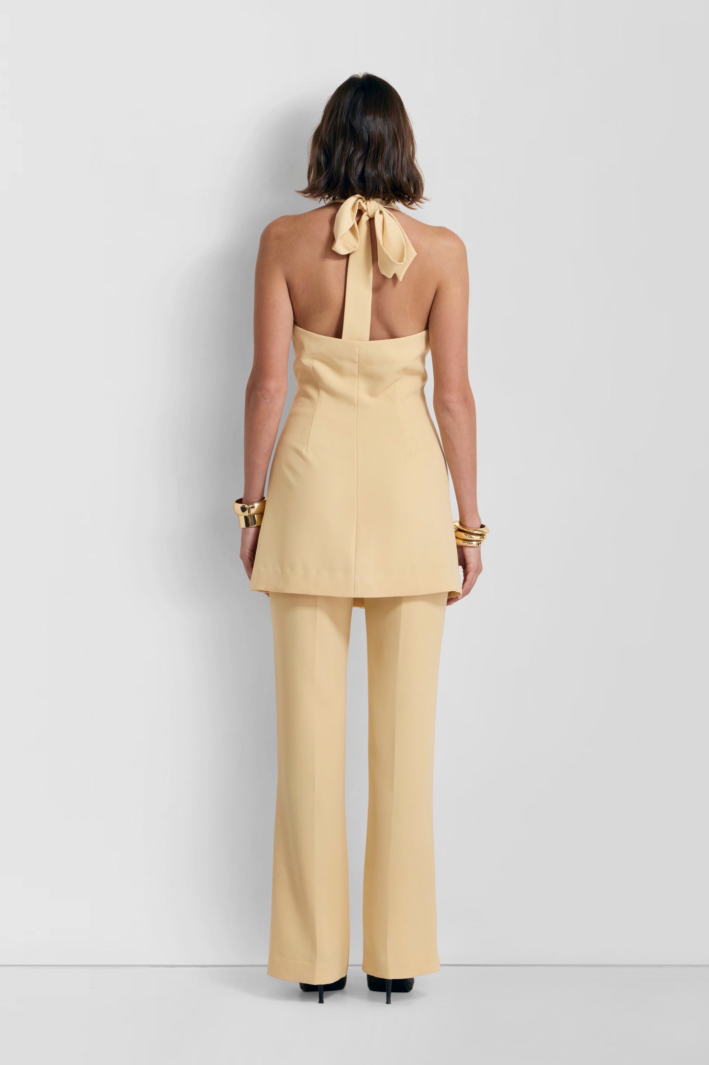 Irida Vest Dress - Butter