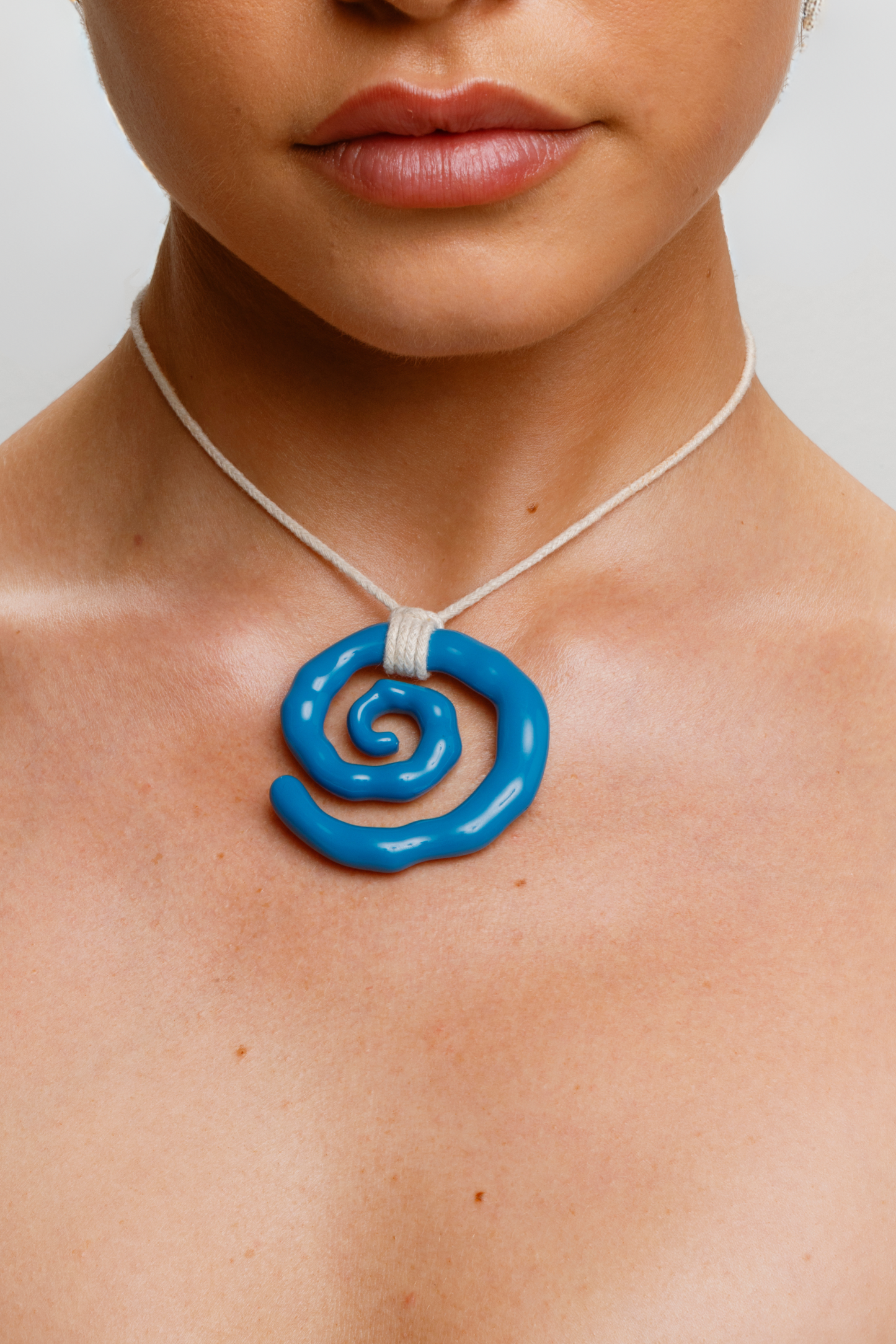 Swirl Pendant - Azul