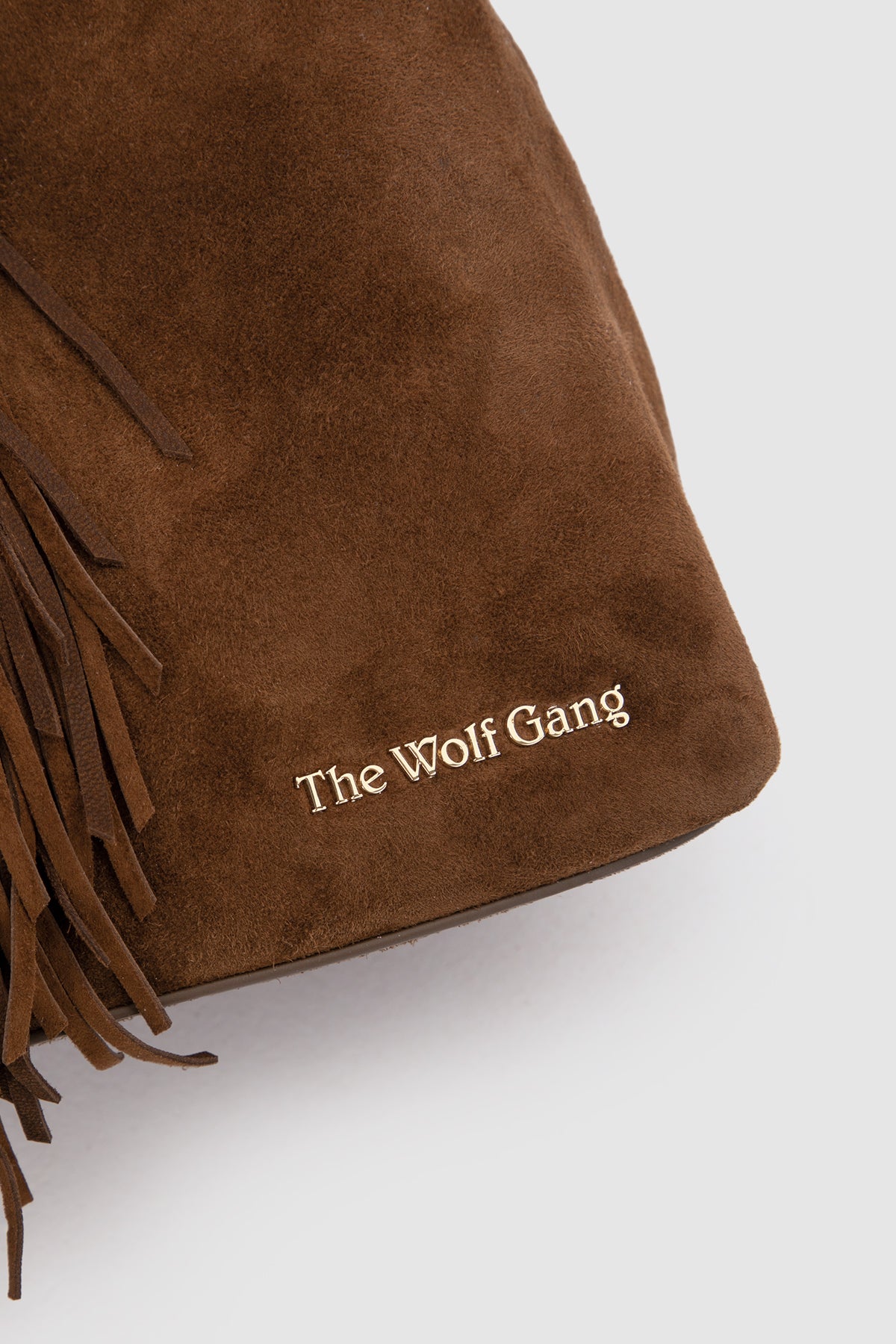 Novia Fringe Handbag - Chocolate