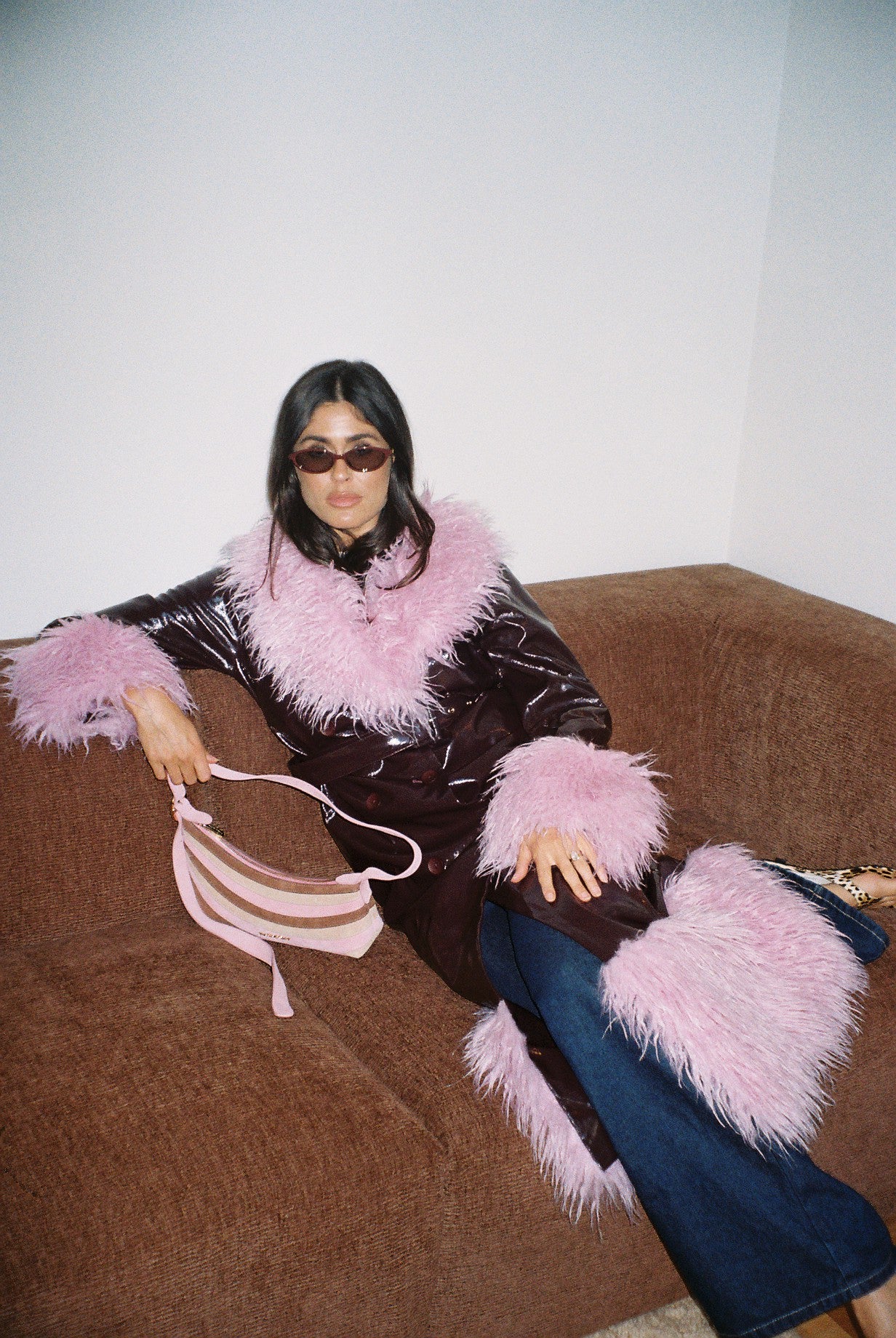 Abrigo Coat - Plum