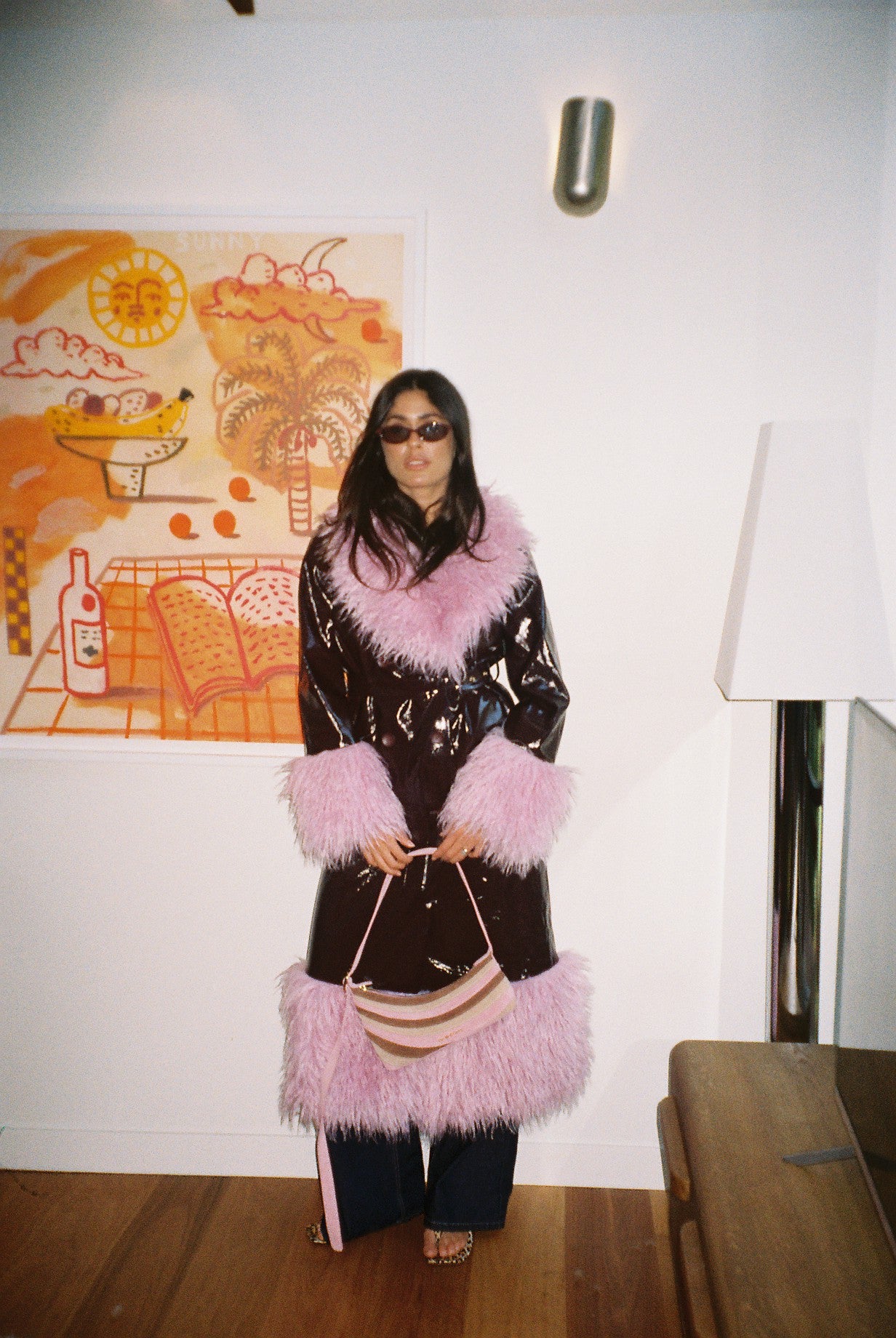 Abrigo Coat - Plum