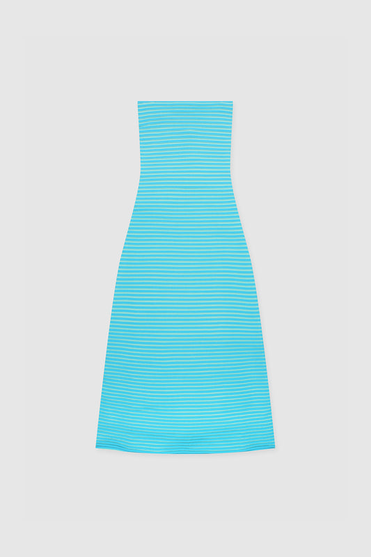 Sunmor Knit Maxi Dress - Aqua