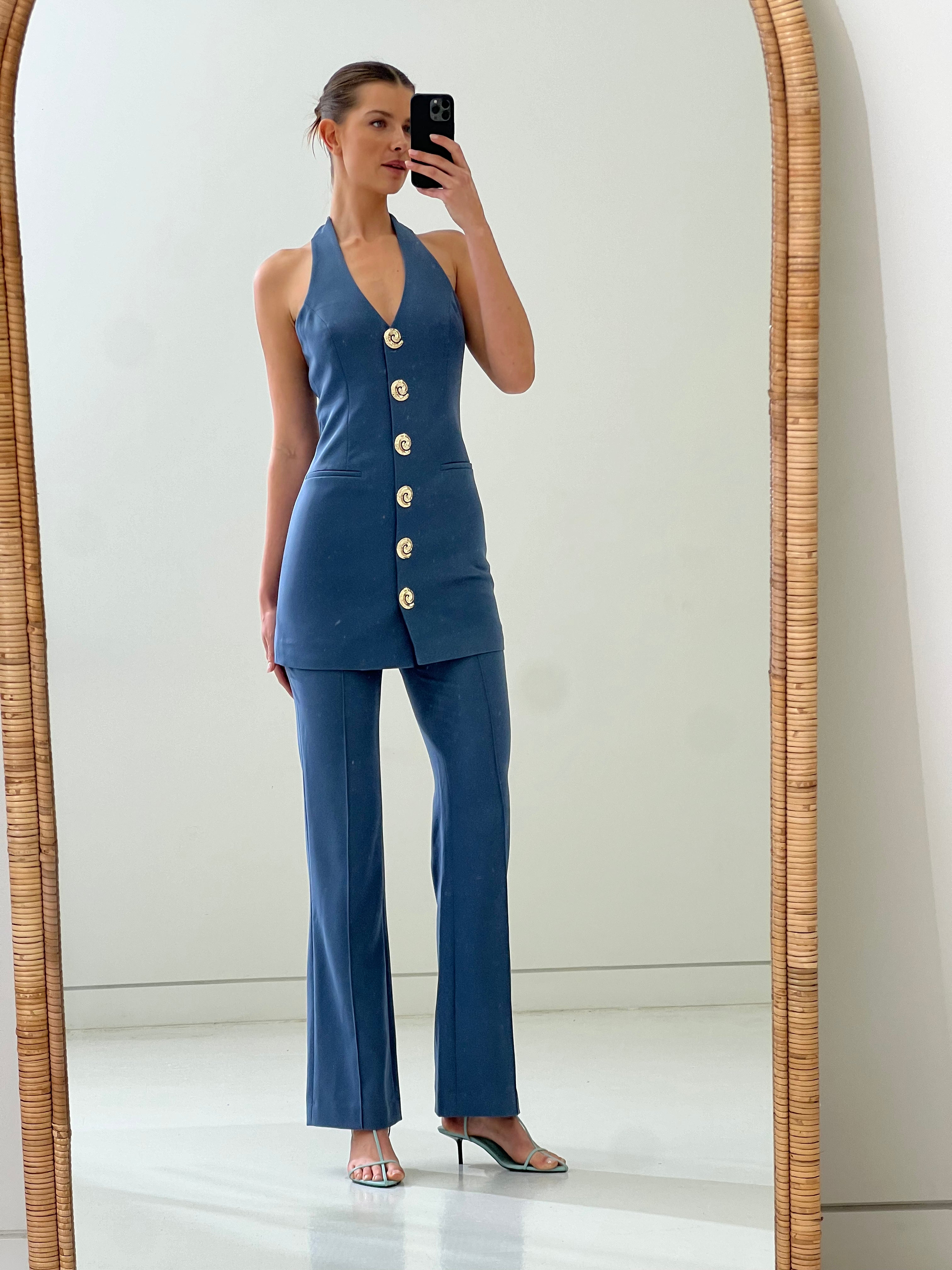 Irida Bootcut Pants - Stone – The Wolf Gang Irida Bootcut Pants - Stone – The Wolf Gang