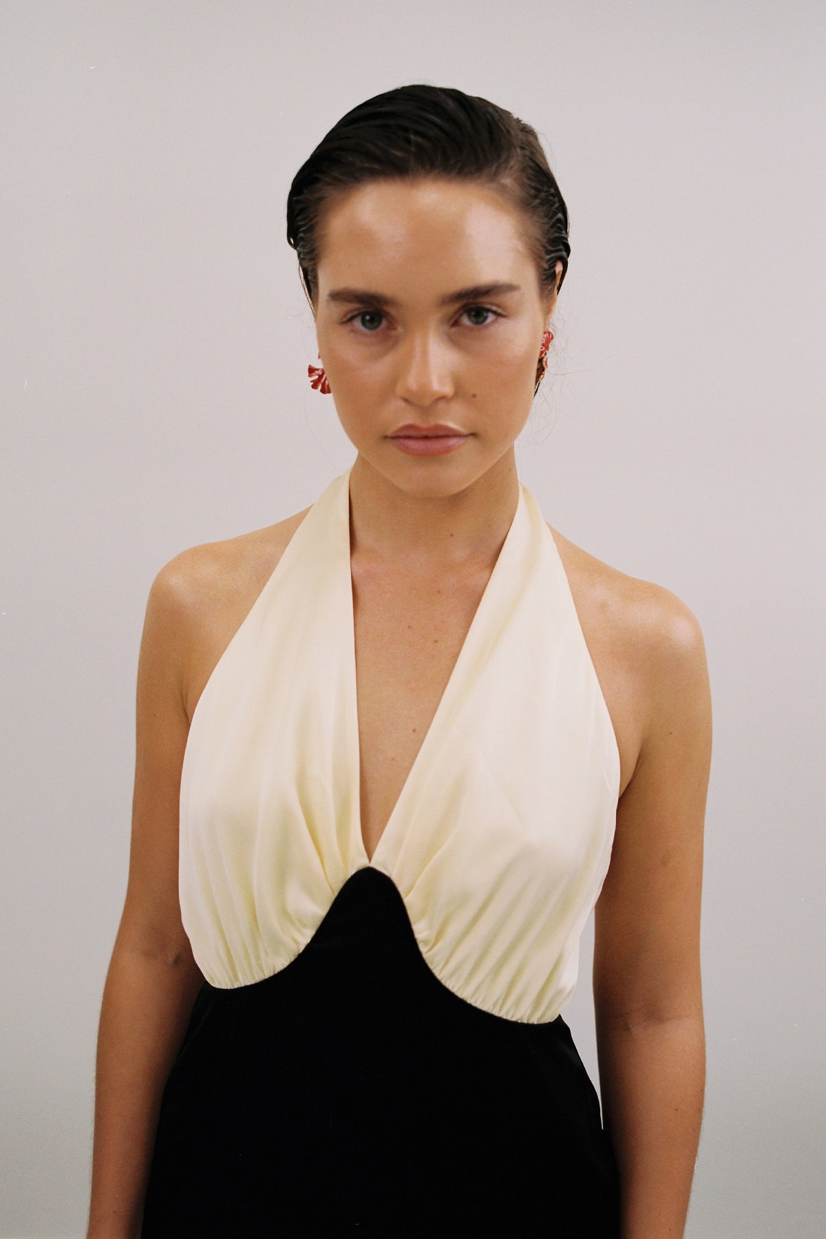 Oahu Slip Dress - Noir