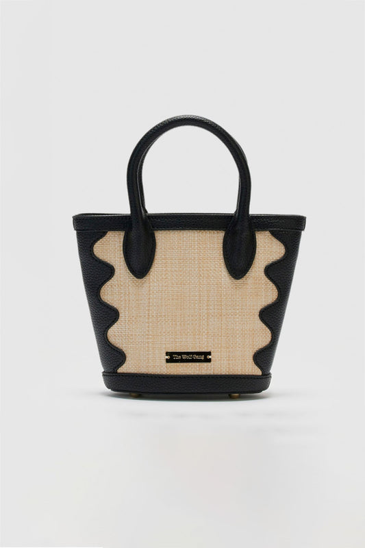 Blanca Wave Bag - Noir