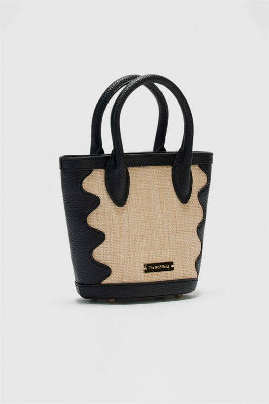 Blanca Wave Bag - Noir