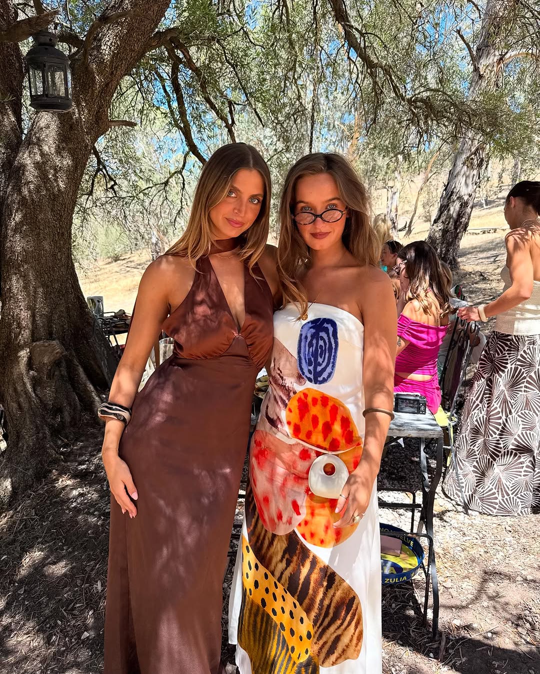 Brooke wears the Kora Maxi Dress in S