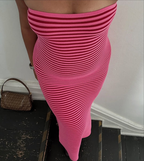 Muskan wears the Sunmor Knit Dress in M