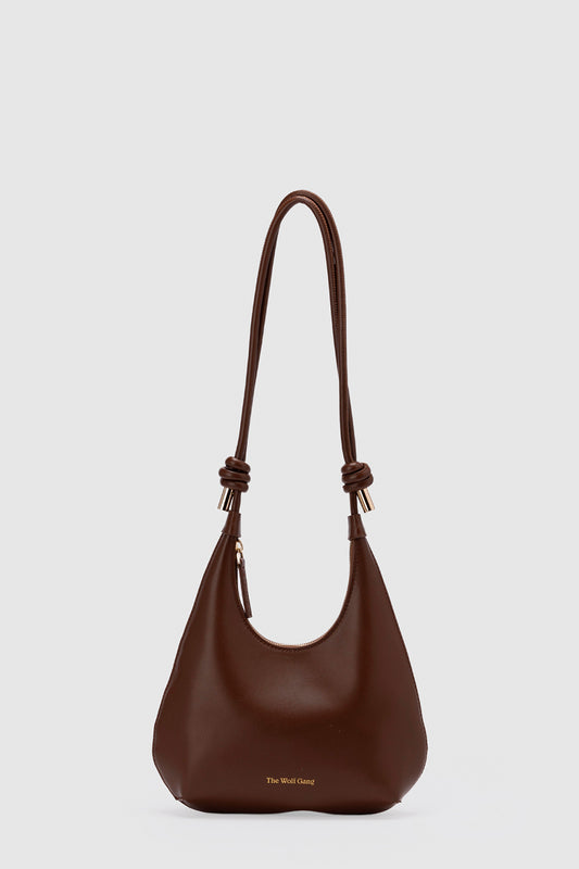 Faye Mini Shoulder Bag - Cognac