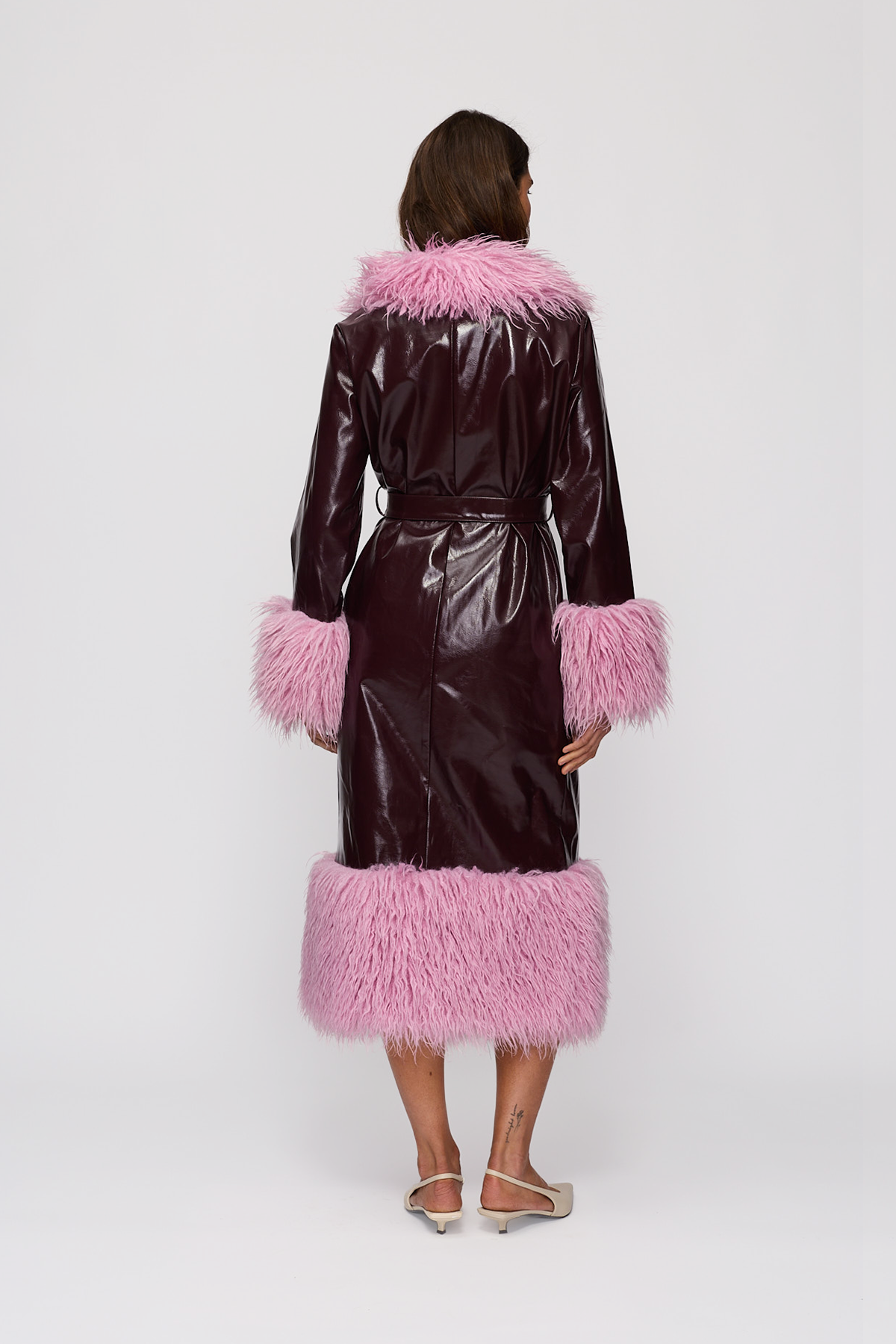 Abrigo Coat - Plum