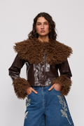 Abrigo Jacket - Chocolate