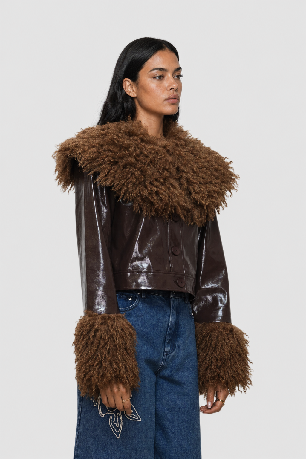 Abrigo Jacket - Chocolate