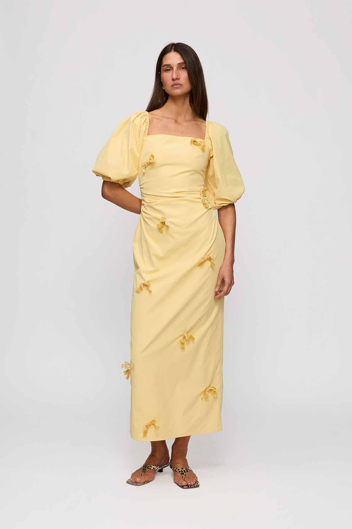 Amar Midi Dress - Butter