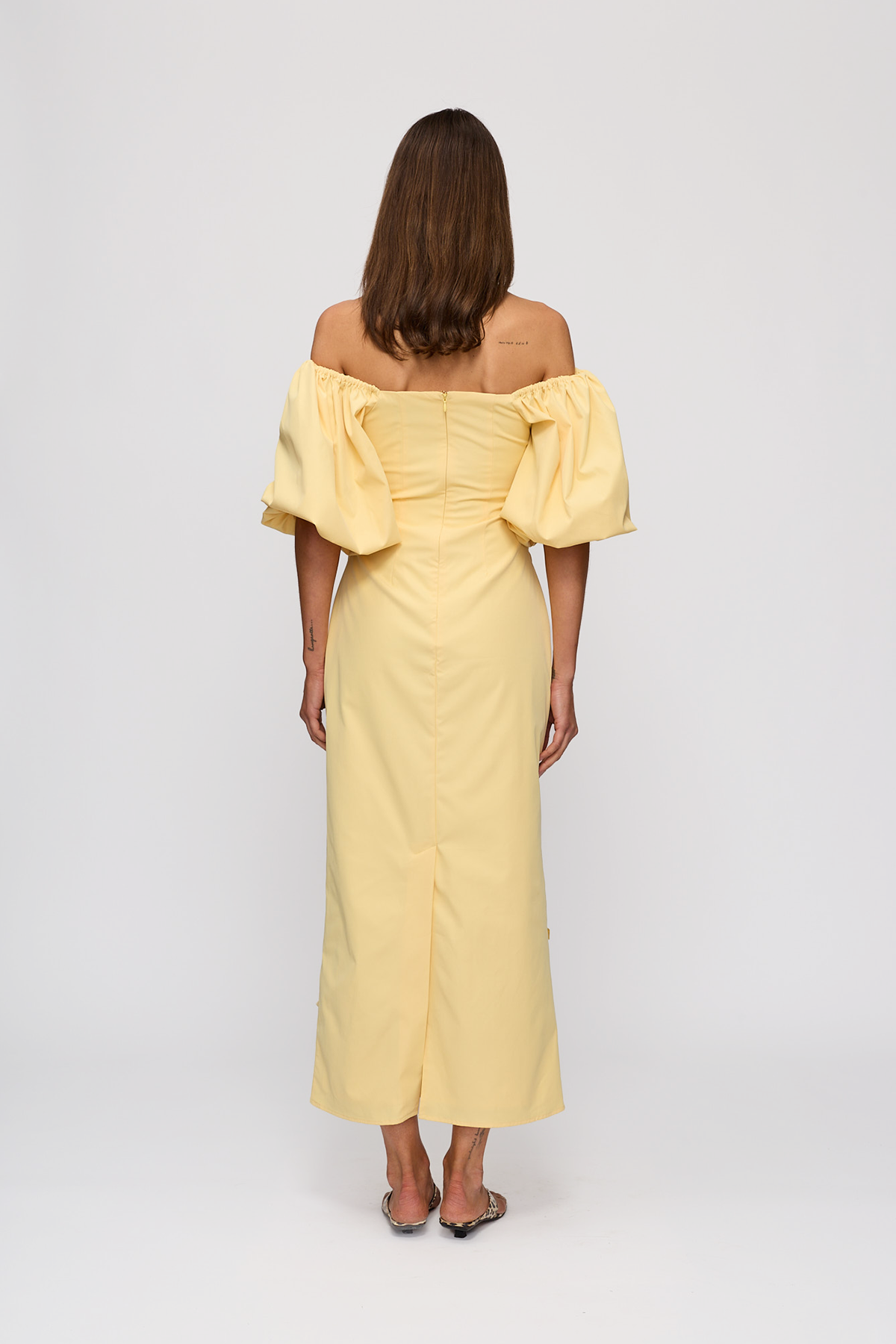 Amar Midi Dress - Butter