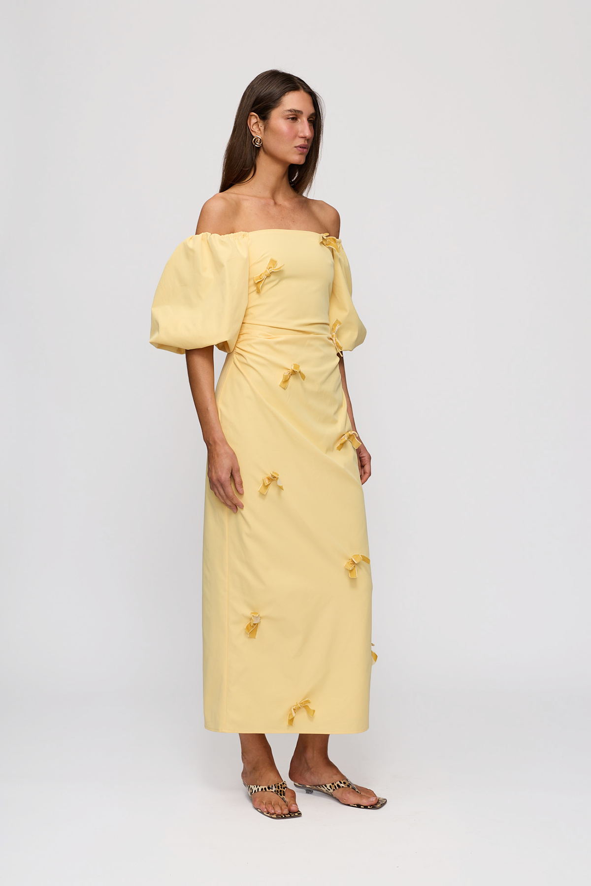 Amar Midi Dress - Butter