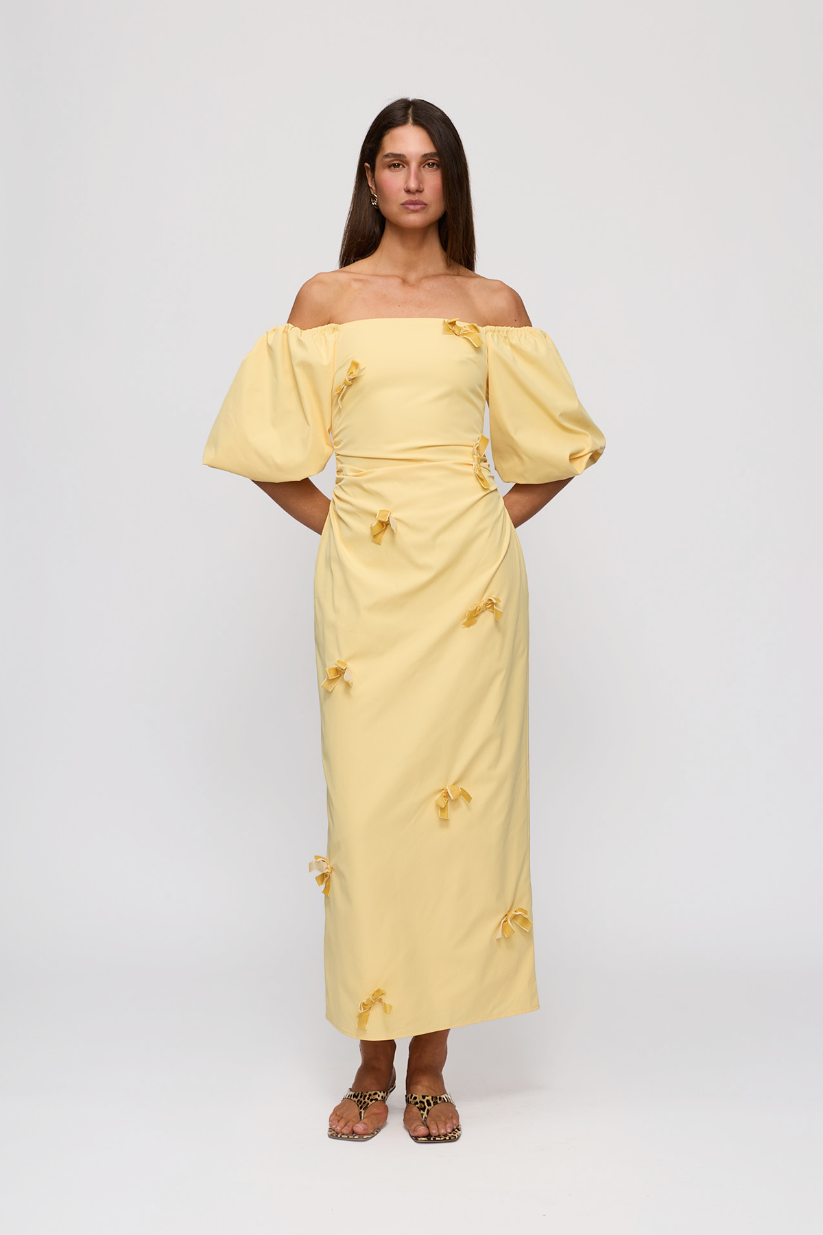 Amar Midi Dress - Butter