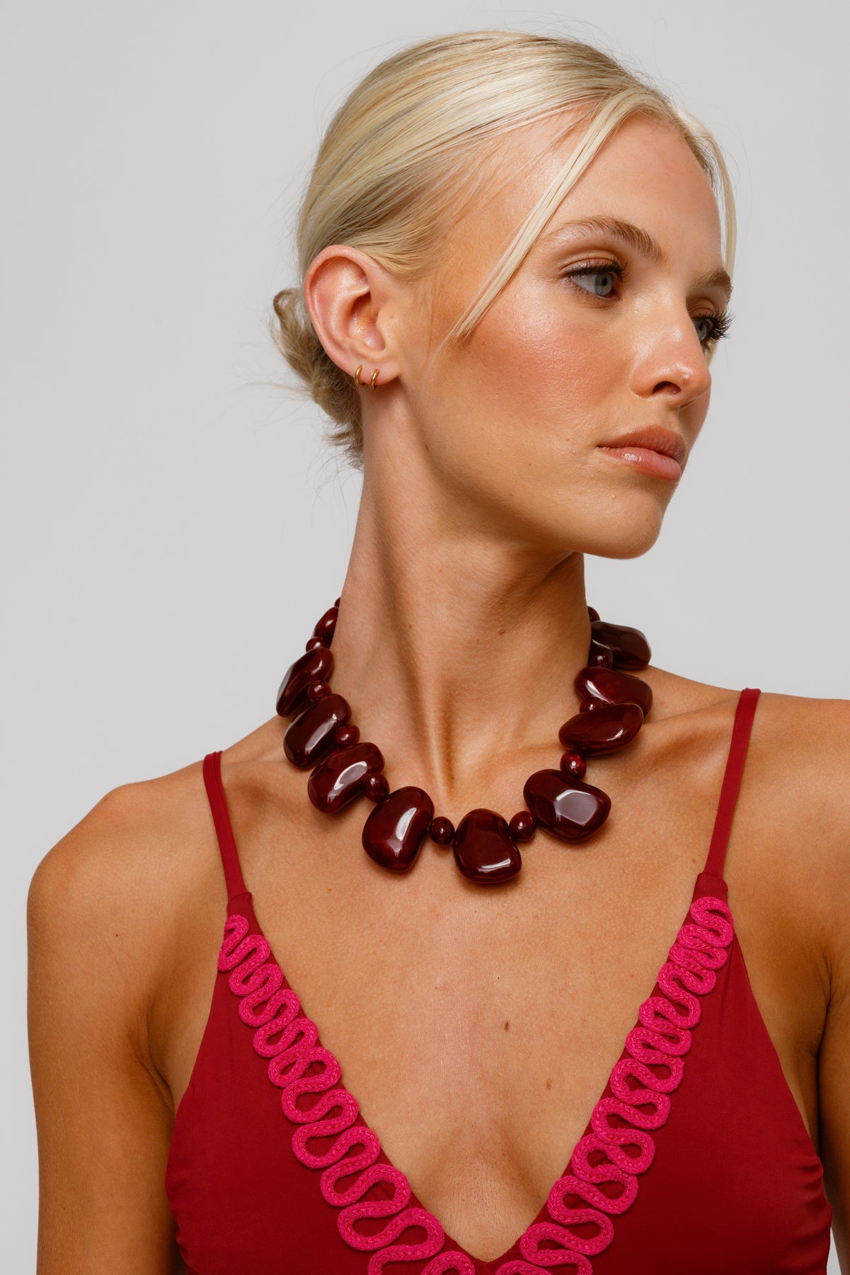 Casilda Necklace - Chocolate