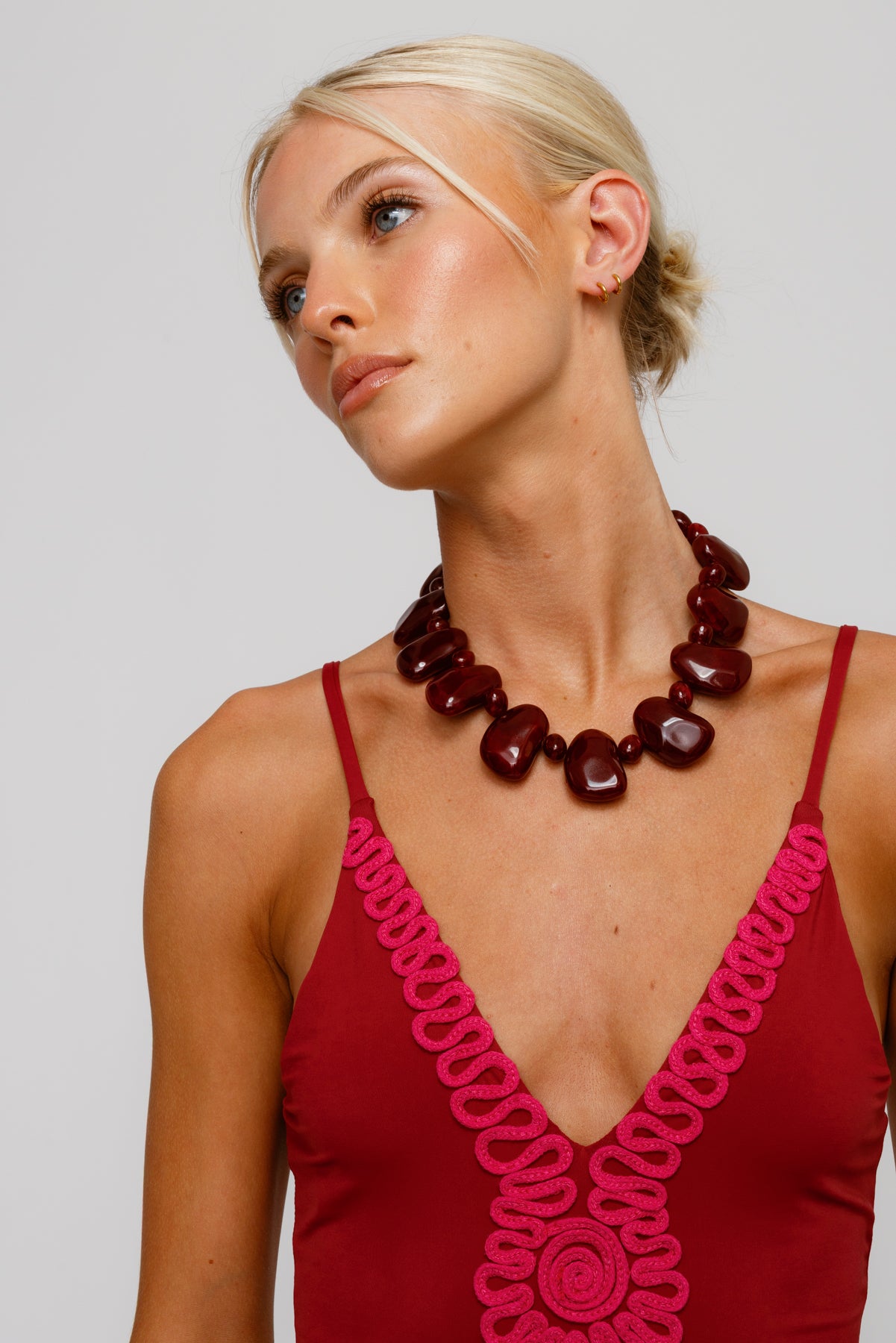 Casilda Necklace - Chocolate