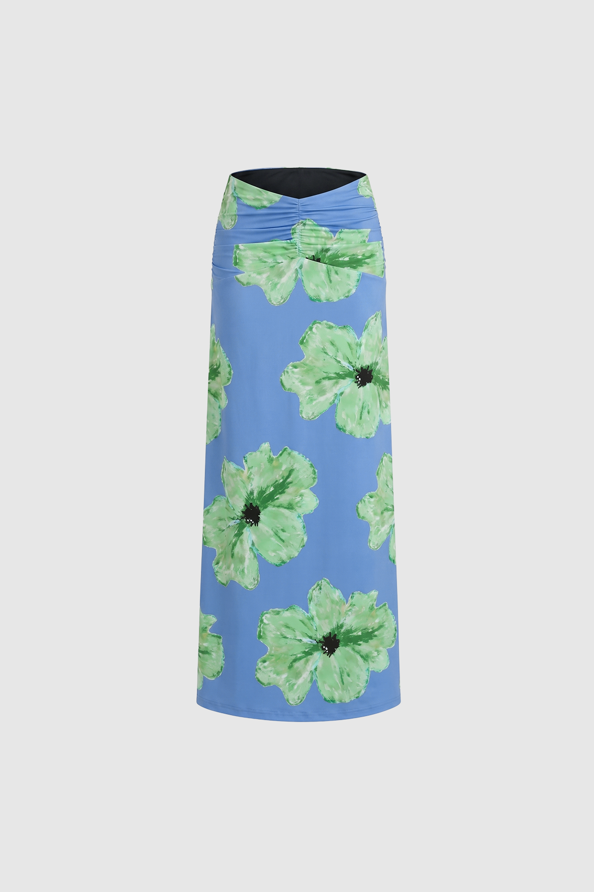 Veda Maxi Skirt - Cornflower