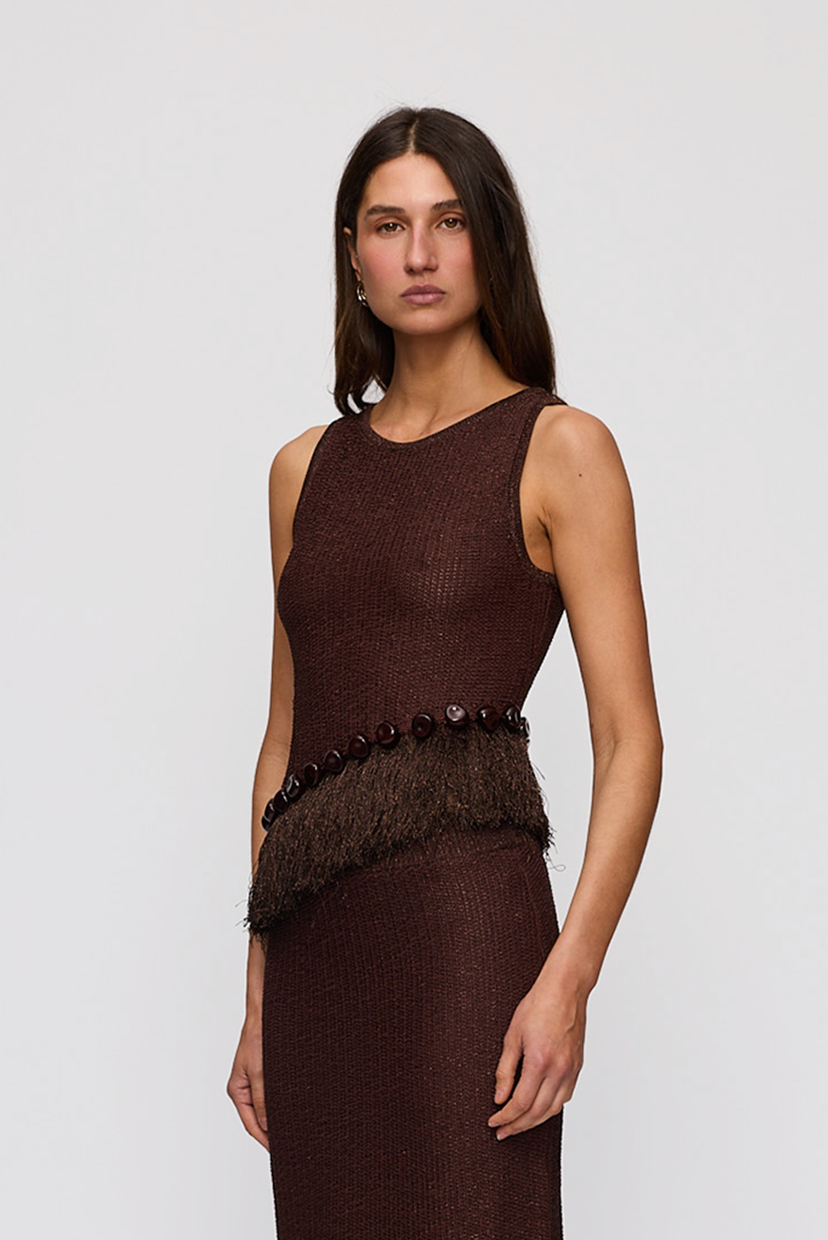 Casilda Tank - Chocolate