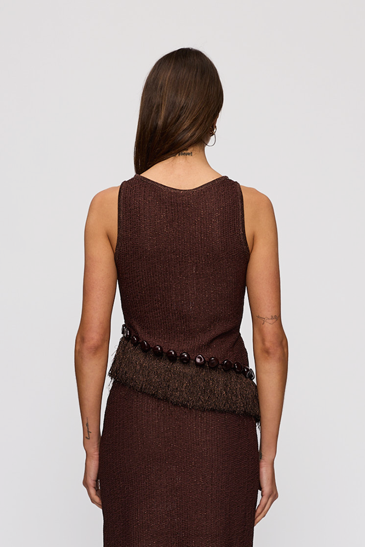 Casilda Tank - Chocolate
