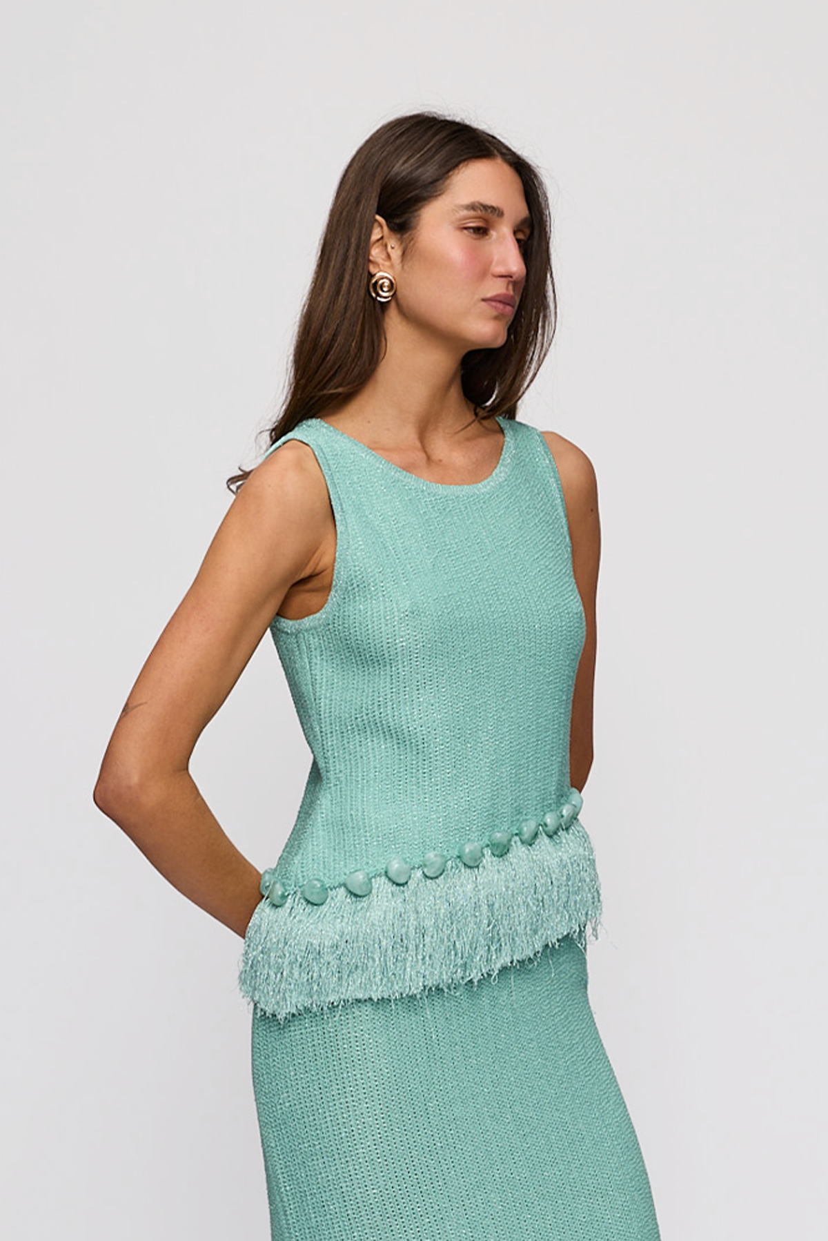 Casilda Tank - Seafoam