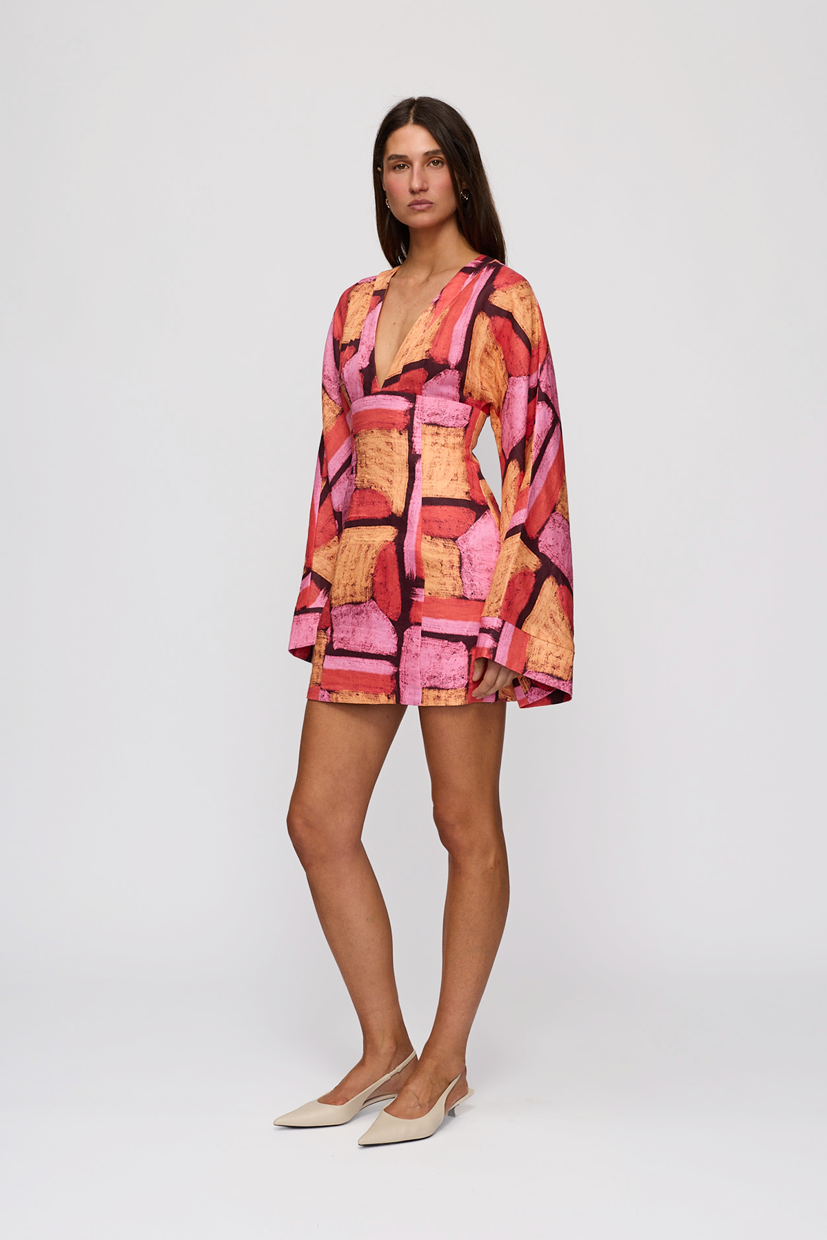 Elara Mini Dress - Mosaic