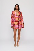Elara Mini Dress - Mosaic