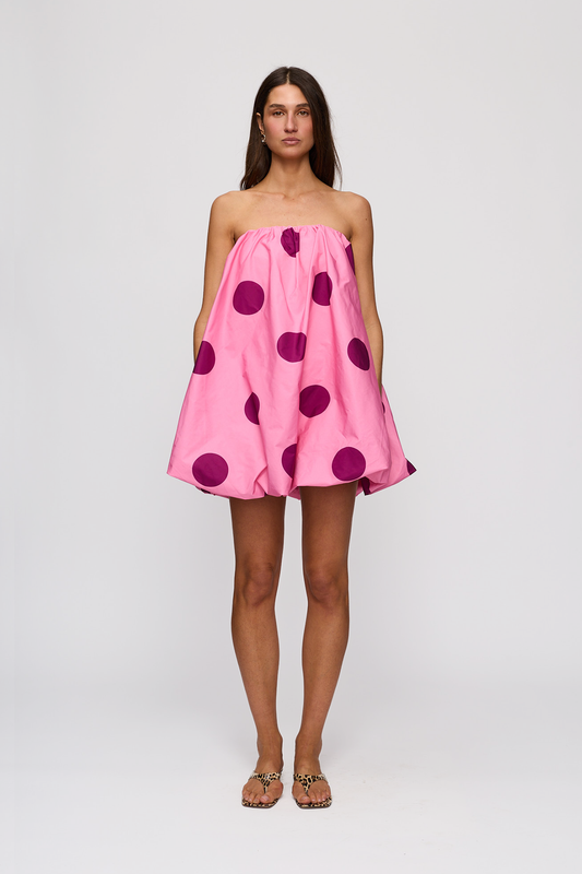 Gaia Bubble Dress - Candy Spot