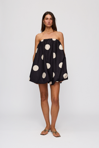 Gaia Bubble Dress - Noir Spot