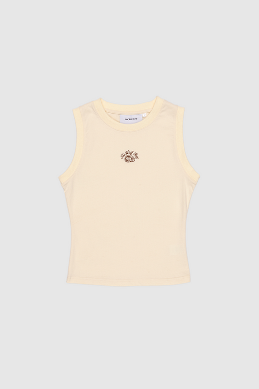 Concha Tank - Cream