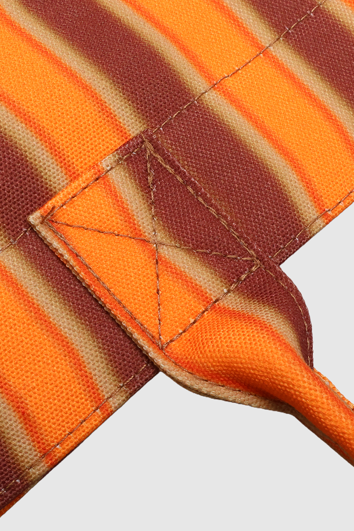 Bolsa Tote - Tangerine Stripe