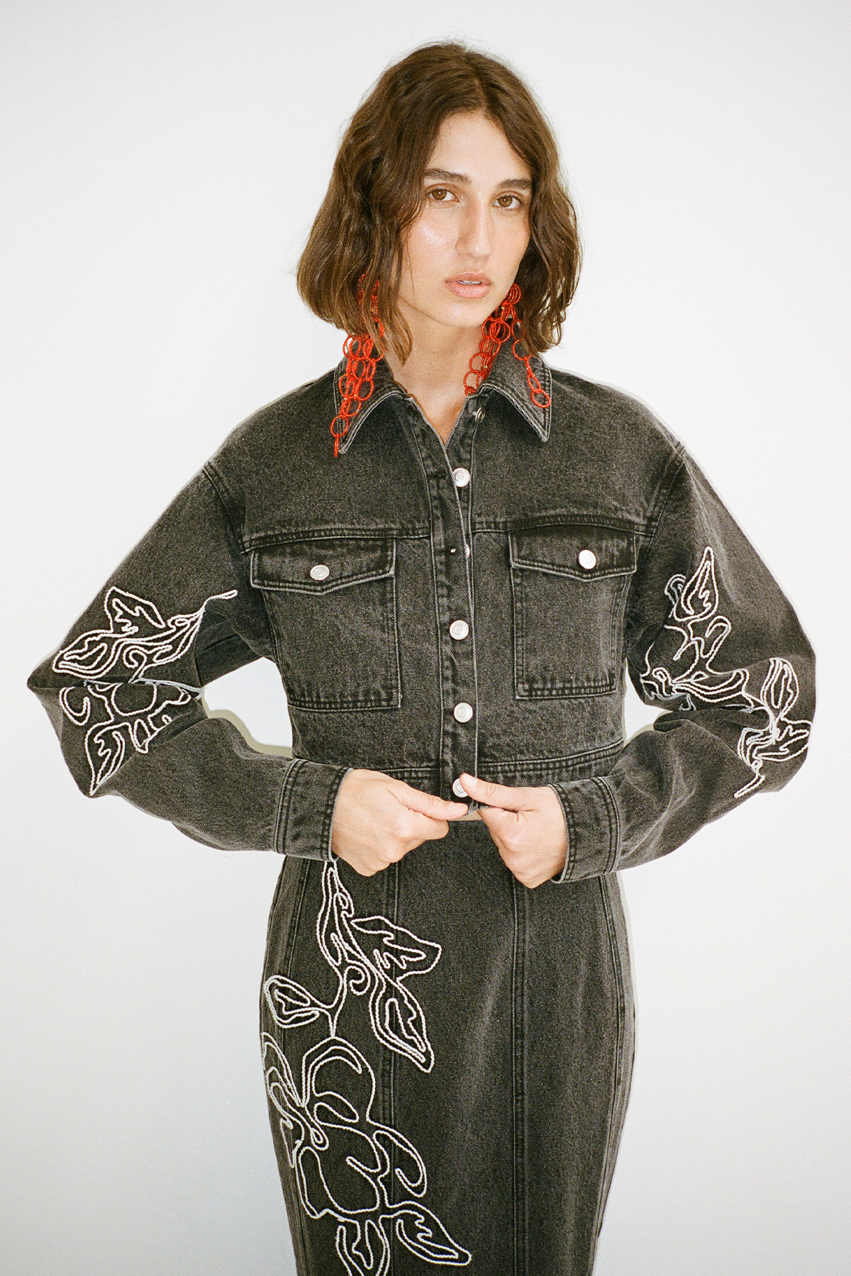 Franka Denim Jacket - Ash