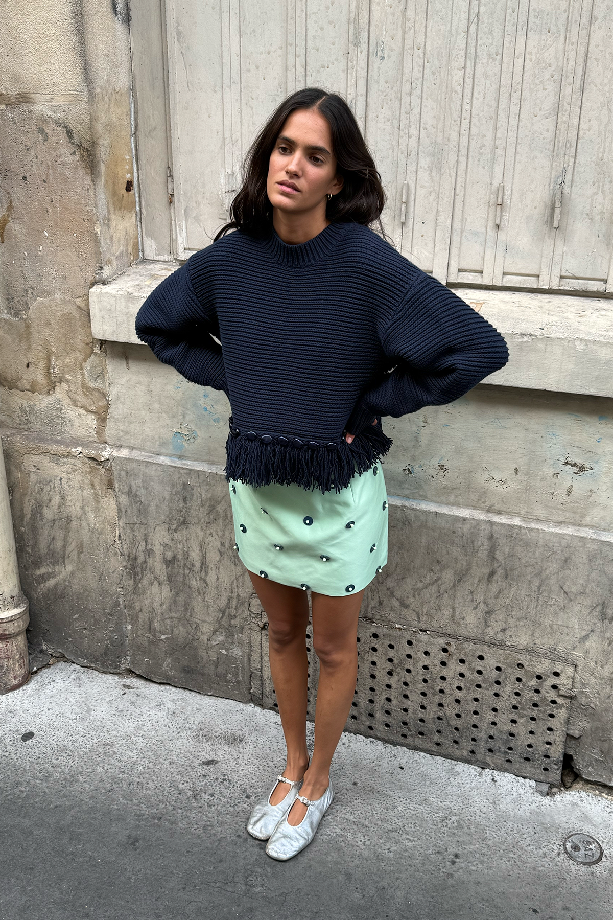 Marisol Knit Sweater - Midnight