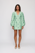 Cielo Mini Dress - Apple