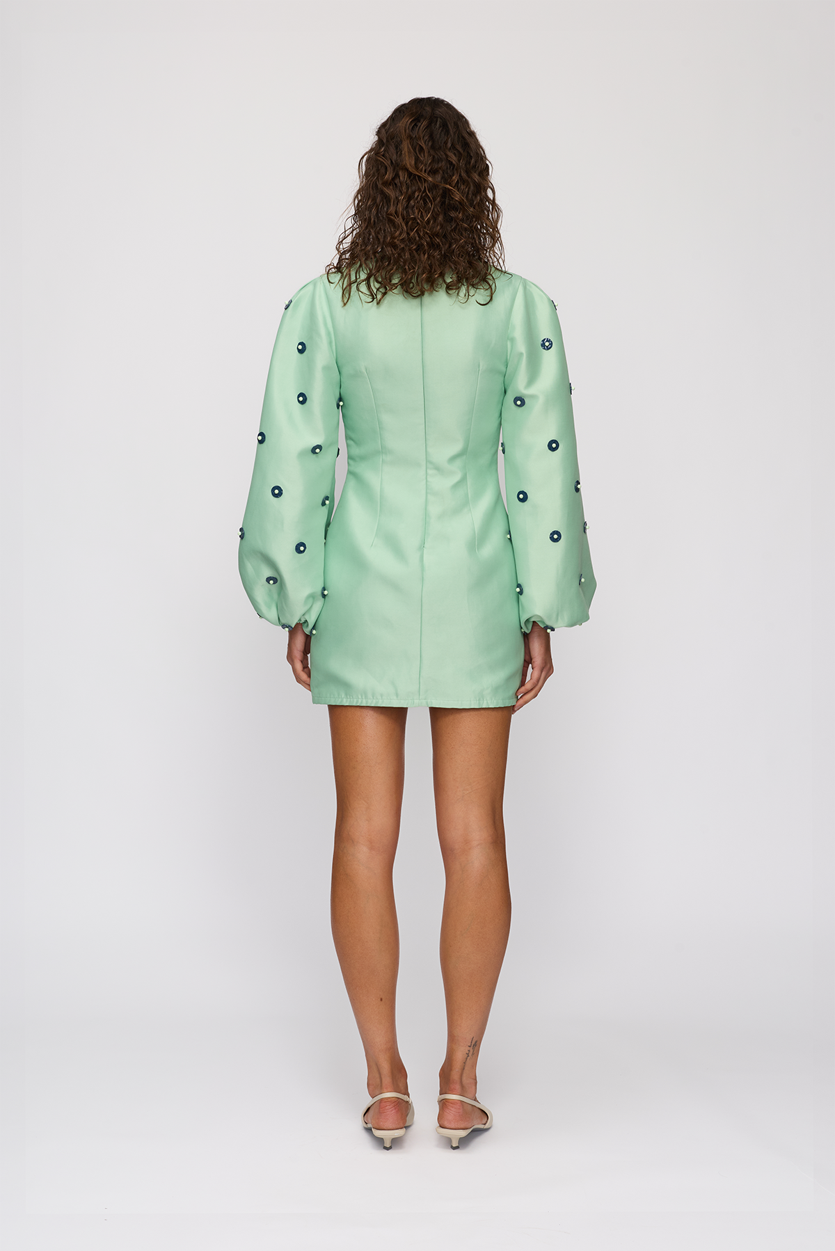 Cielo Mini Dress - Apple