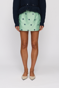 Cielo Mini Skirt - Apple
