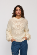 Lucia Knit Sweater - Ivory