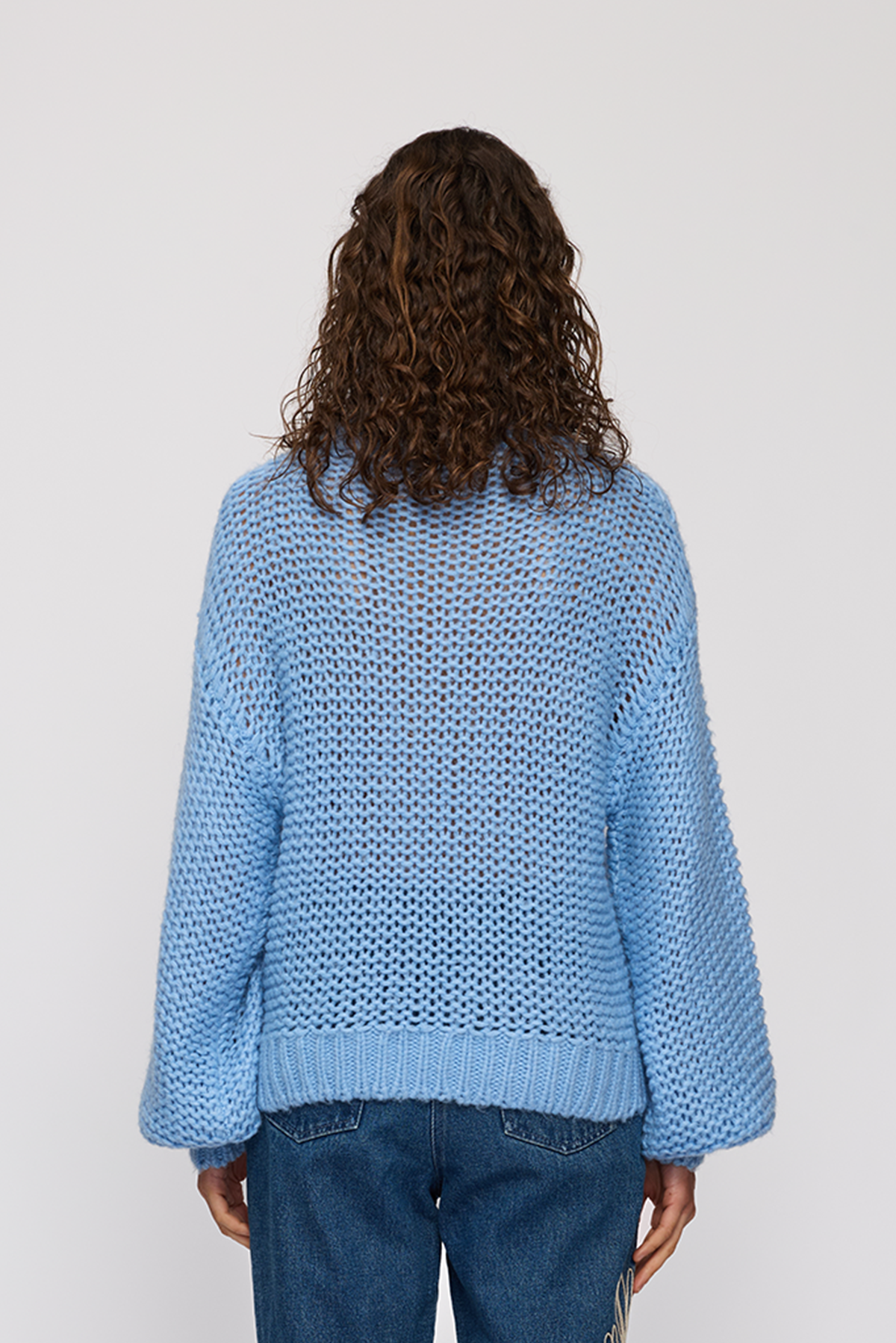 Lucia Knit Sweater - Sky