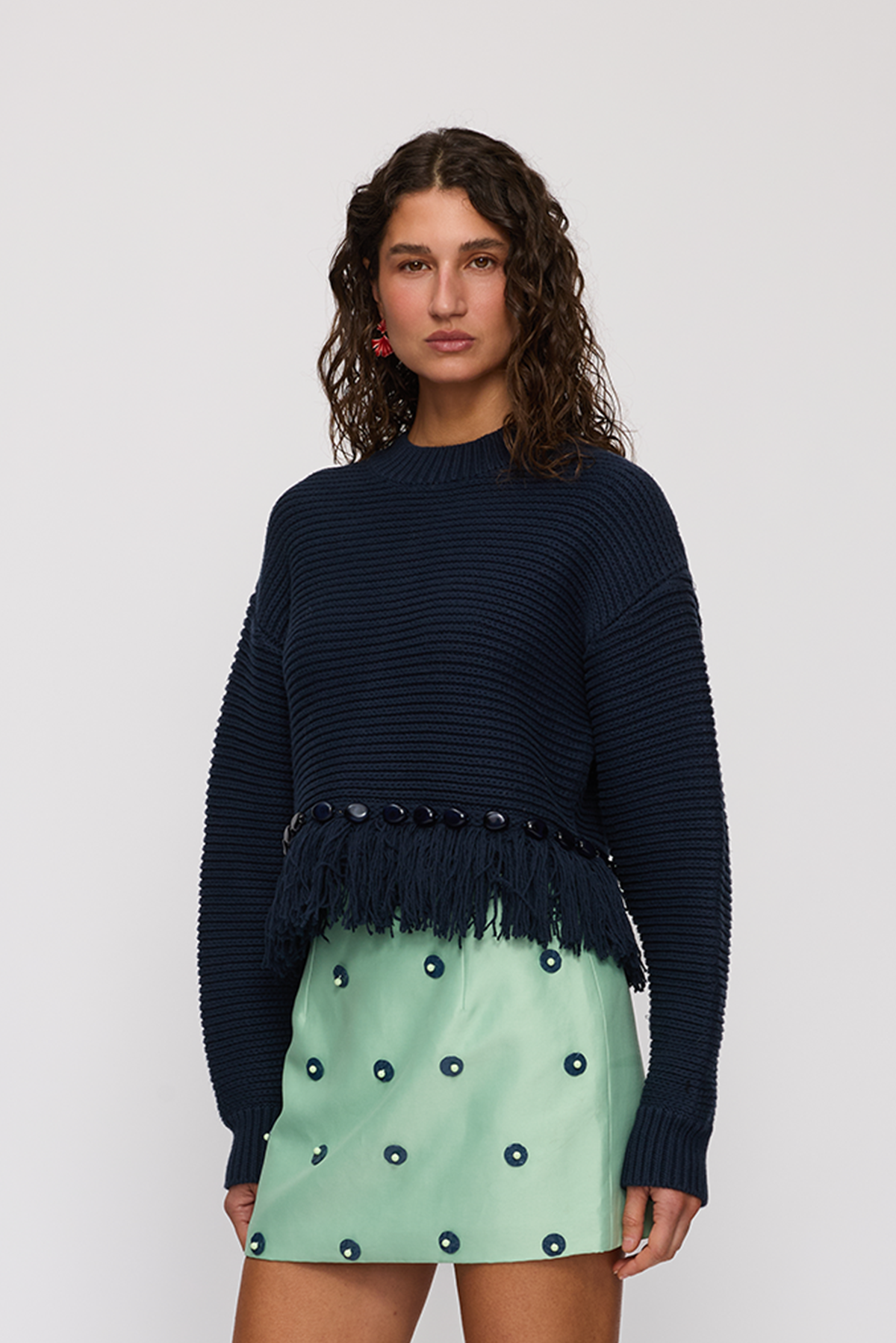 Marisol Knit Sweater - Midnight