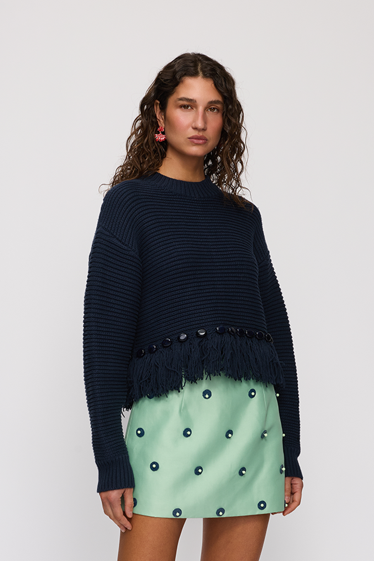 Marisol Knit Sweater - Midnight