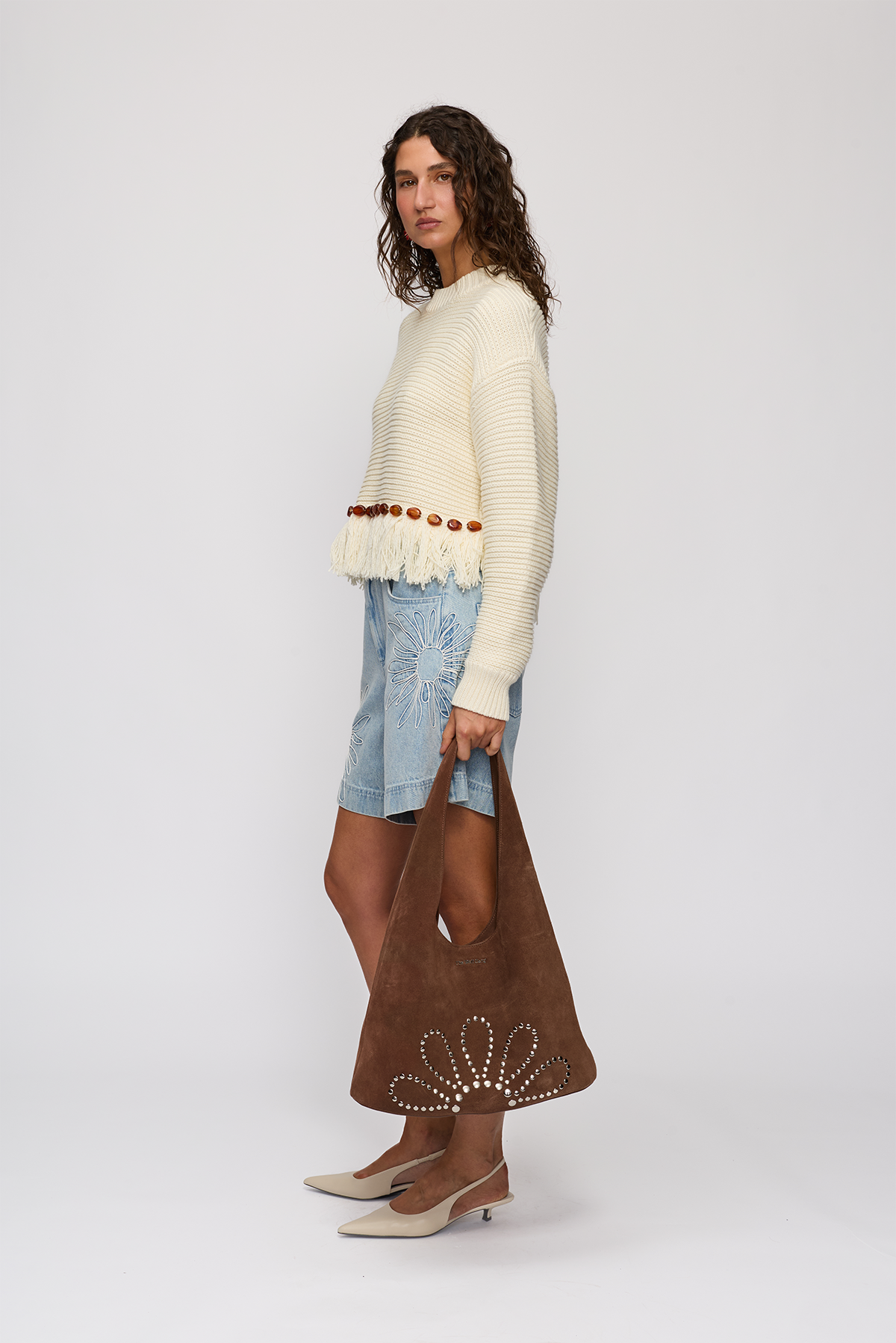 Seda Shoulder Bag - Chocolate