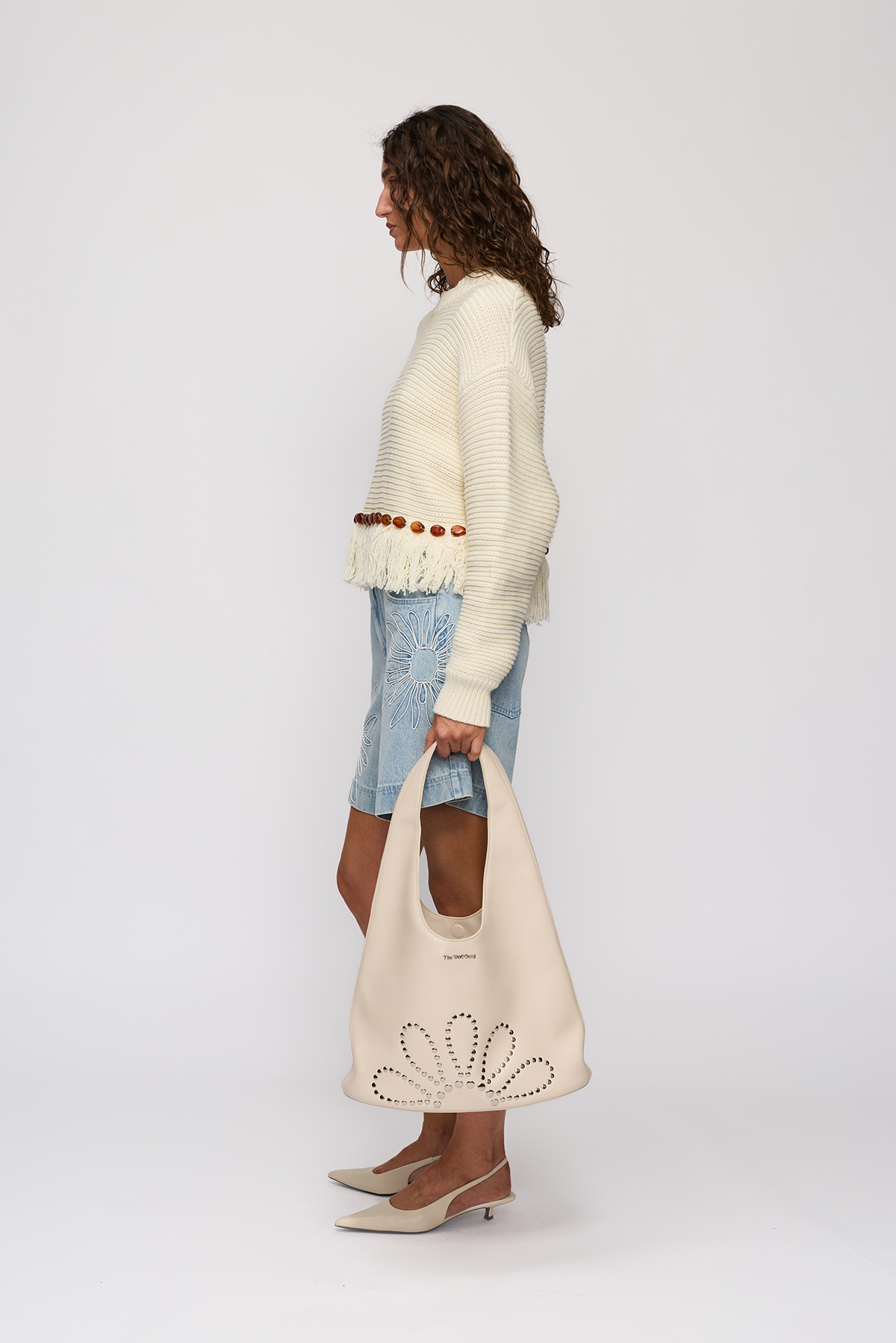 Seda Shoulder Bag - Ivory