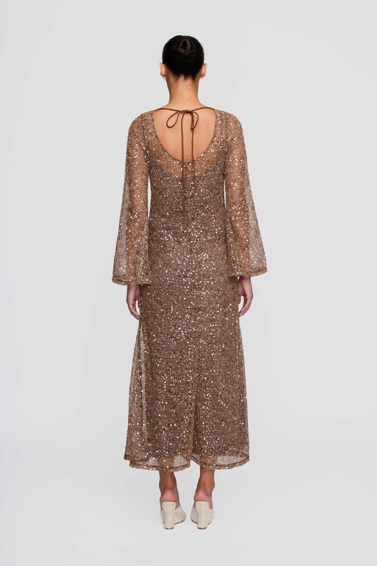 Tierra Maxi Dress - Chocolate