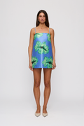 Palma Mini Dress - Cornflower