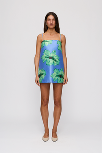 Palma Mini Dress - Cornflower