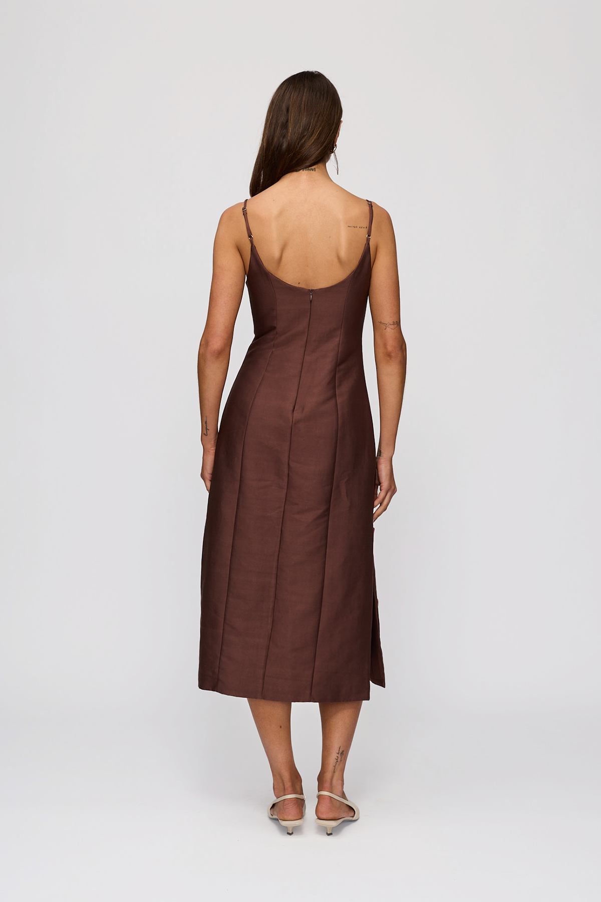 Romy Maxi Dress - Chocolate